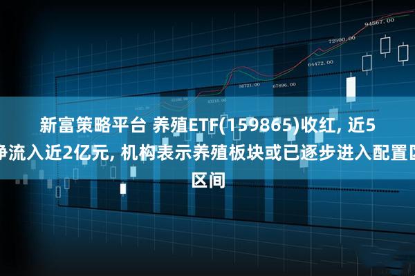 新富策略平台 养殖ETF(159865)收红, 近5日净流入近2亿元, 机构表示养殖板块或已逐步进入配置区间